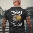 Tacocatpelled Backward Is Tacocat シャツ タコキャット好き メンズTシャツ バックプリント 高齢者への贈り物