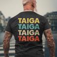 Taiga 大河 メンズTシャツ バックプリント 高齢者への贈り物