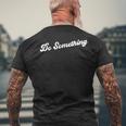Thatays Doomething メンズTシャツ バックプリント 高齢者への贈り物