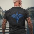 Yeux De Bouddha Tibétain 100Yllabes Mantra T-shirt imprimé au dos Cadeaux pour les vieillards