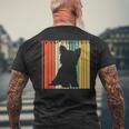 Yorkshire Terrier ヨークシャー・テリア メンズTシャツ バックプリント 高齢者への贈り物