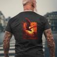 『Godzilla ゴジラ キング・オブ・モンスターズ』1 長袖tシャツ メンズTシャツ バックプリント 高齢者への贈り物