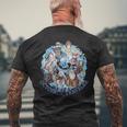 『オクトパストラベラー 大陸の覇者』55周年特製 メンズTシャツ バックプリント 高齢者への贈り物