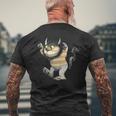 かいじゅうたちのいるところキャロル メンズTシャツ バックプリント 高齢者への贈り物
