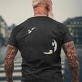 かわいい 海 動物 クジラ シャチ かっこいい メンズ レディース オーカ メンズTシャツ バックプリント 高齢者への贈り物