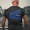 とんぼ トンボ イトトンボ 長袖tシャツ メンズTシャツ バックプリント 高齢者への贈り物