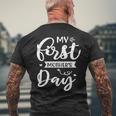 はじめての母の日 ママのために ハッピー・マザーズ・デイ メンズTシャツ バックプリント 高齢者への贈り物