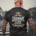 みんなが語る伝説の嵐 メンズTシャツ バックプリント 高齢者への贈り物