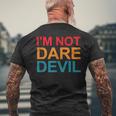 アイム・ノット・デアデビル・アパレル メンズTシャツ バックプリント 高齢者への贈り物