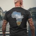 アフリカ ツーリング ツインバイク ナチュラル オフロードバイク メンズTシャツ バックプリント 高齢者への贈り物