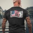 アメリカ 現金ドル札 コスチューム メンズTシャツ バックプリント 高齢者への贈り物