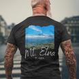 イタリア シチリア島 レモン お土産 シチリア島 メンズTシャツ バックプリント 高齢者への贈り物
