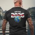 イングランド 2026 ワールドサッカー メンズTシャツ バックプリント 高齢者への贈り物