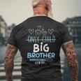 キッズ Big Brother Only Child Tractor Baby Reveal メンズTシャツ バックプリント 高齢者への贈り物