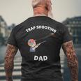 クレイトラップ 射撃 お父さん アウトドア スポーツ メンズ 長袖tシャツ メンズTシャツ バックプリント 高齢者への贈り物