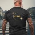 クール シャツ かっこいい カッコイイtシャツ 星 グッズ 星柄 Gto Great Cool メンズTシャツ バックプリント 高齢者への贈り物