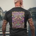 サイケデリックエクスペリエンスストーナー メンズTシャツ バックプリント 高齢者への贈り物