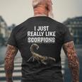 サソリの名言 I Just Really Likecorpions 洋服のサソリ メンズTシャツ バックプリント 高齢者への贈り物