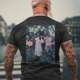 ジョン・シンガー・サージェント カーネーション リリー・リリー・ローズ メンズTシャツ バックプリント 高齢者への贈り物