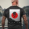 スケートボードアパレル スケートボーダー スケートボード メンズTシャツ バックプリント 高齢者への贈り物