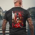 スティーブン・ジェラード リバプール・フットボール・ワールドカップ トロフィー メンズTシャツ バックプリント 高齢者への贈り物