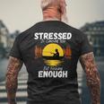 ストレスはファニーバスフライを十分に釣らないことが原因です メンズTシャツ バックプリント 高齢者への贈り物