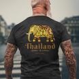 タイオリジナル タイゾウ 面白い旅行 メンズTシャツ バックプリント 高齢者への贈り物