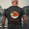 タイ料理、タムヤムカン、タイ メンズTシャツ バックプリント 高齢者への贈り物
