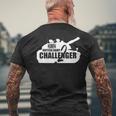 チャレンジャー2 長袖tシャツ メンズTシャツ バックプリント 高齢者への贈り物