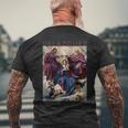 ディエゴ・ベラスケス マリアの戴冠式 メンズTシャツ バックプリント 高齢者への贈り物