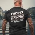 ディーゼルメカニック ディーゼルメカニック メンズTシャツ バックプリント 高齢者への贈り物