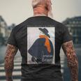 トゥールーズ・ロートレック アリスティド・ブリュアン キャバレー メンズTシャツ バックプリント 高齢者への贈り物