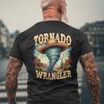 トルネード ラングラー カウボーイ ラングラー レディース メンズ キッズ メンズTシャツ バックプリント 高齢者への贈り物