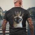 トンキニーズキャット トンキニーズキャット メンズTシャツ バックプリント 高齢者への贈り物