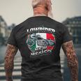 ニューメキシコ州のローライダー。ローライダー チカーノ チョロスタイル ローライダー メンズTシャツ バックプリント 高齢者への贈り物