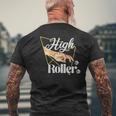ハイローラー ゲーミングギャンブル カジノ ビッグベット ギャンブラー 長袖tシャツ メンズTシャツ バックプリント 高齢者への贈り物