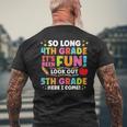 ハロー5年生 長い間第4回楽しい卒業式 学校へ戻る メンズTシャツ バックプリント 高齢者への贈り物