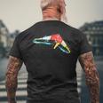 ハング グライダー デルタ グライダー グライダー ハング グライダー メンズTシャツ バックプリント 高齢者への贈り物