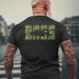 バスフィッシングティー オオクチ バスアングラーフィッシュティー メンズTシャツ バックプリント 高齢者への贈り物