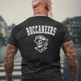 バッカニアーズ マスコット プレイヤーとファン向け メンズTシャツ バックプリント 高齢者への贈り物