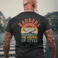 バーバーズスカルプティングの自信をすべての切り取ったヘアスタイルに。 メンズTシャツ バックプリント 高齢者への贈り物