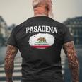パサデナ カリフォルニア州旗 ビンテージ Usa スポーツ メンズ レディース メンズTシャツ バックプリント 高齢者への贈り物