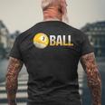 ビリヤード プールボール 9ボール アパレル 9ボール チーム リーグ用 メンズTシャツ バックプリント 高齢者への贈り物
