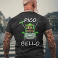 ピコ・ベロ メンズTシャツ バックプリント 高齢者への贈り物