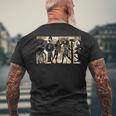 ヘラクレス・ケルベロス ギリシャ・ギリシャ神話 メンズTシャツ バックプリント 高齢者への贈り物