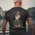 ヘルムート・カール・ベルンハルト・フォン・モルトケ メンズTシャツ バックプリント 高齢者への贈り物