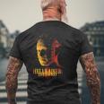 ヘルレイザー 映画 インフェルノ ポートレート パズル ホラー Papl14564 メンズTシャツ バックプリント 高齢者への贈り物