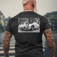 ポルシェ 924 1977 スポーツカー メンズTシャツ バックプリント 高齢者への贈り物