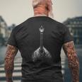 ポルトガルギター ファド音楽 ポルトガル メンズTシャツ バックプリント 高齢者への贈り物