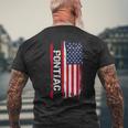 ポンティアック シティ メンズTシャツ バックプリント 高齢者への贈り物